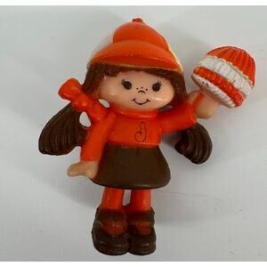 1981 Kenner Café Olé Strawberry Shortcake PVC Figure Vintage Lanard Toy